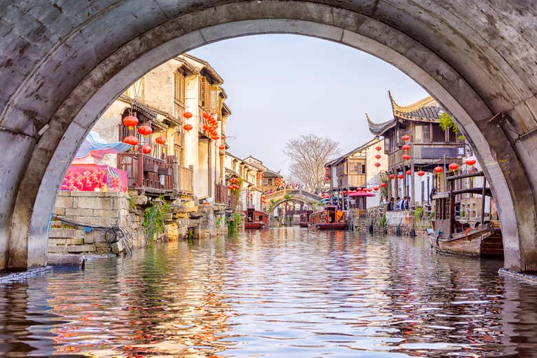 Suzhou se destaca por seus canais