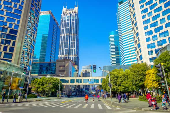 Visita guiada privada pela Shanghai atual